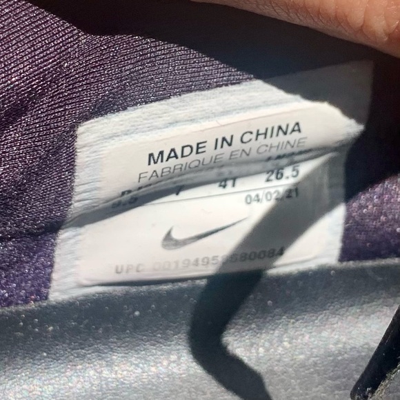 Black & red leather Air Max - Picture 5 of 5